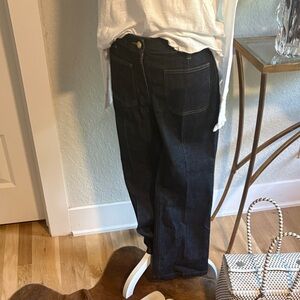 J.Crew denim jeans with front patch pockets sz 25 waist